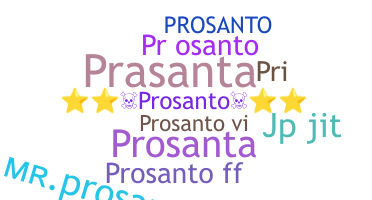 Bijnaam - Prosanto
