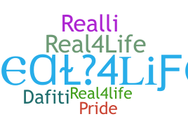 Bijnaam - real4life