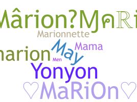 Bijnaam - Marion