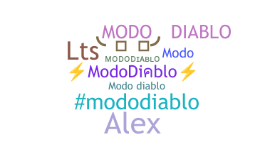 Bijnaam - ModoDiablo