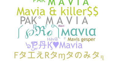 Bijnaam - Mavia