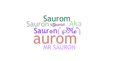 Bijnaam - sauron
