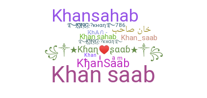 Bijnaam - KhanSaab