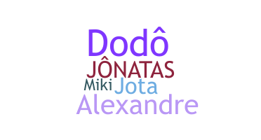 Bijnaam - Jonatas