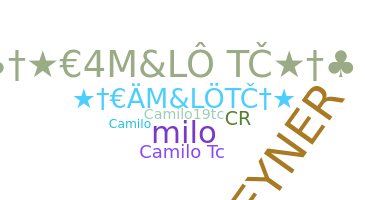 Bijnaam - CamiloTc