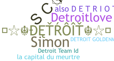 Bijnaam - Detroit