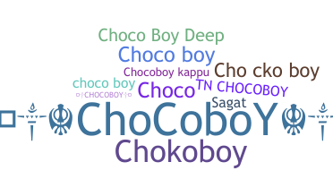 Bijnaam - ChocoBoy