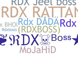 Bijnaam - Rdxboss