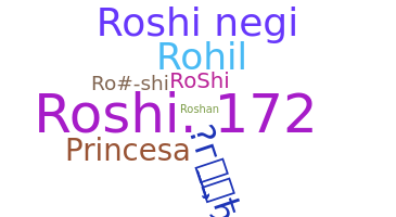 Bijnaam - Roshi