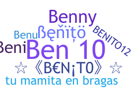 Bijnaam - Benito