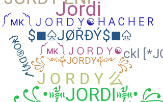 Bijnaam - Jordy