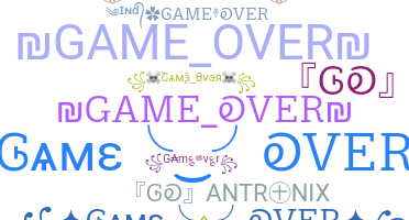 Bijnaam - GameOver