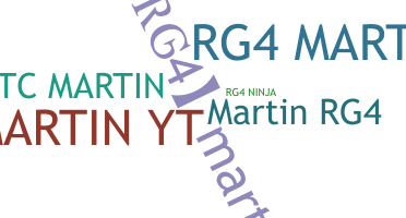 Bijnaam - RG4MARTIN