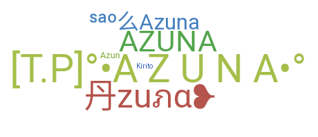 Bijnaam - Azuna