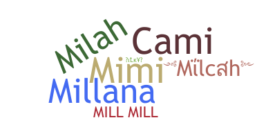 Bijnaam - Milcah