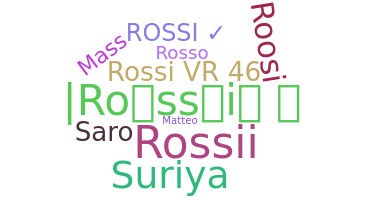 Bijnaam - Rossi