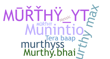 Bijnaam - Murthy