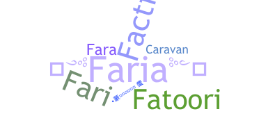 Bijnaam - Faria