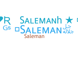Bijnaam - saleman