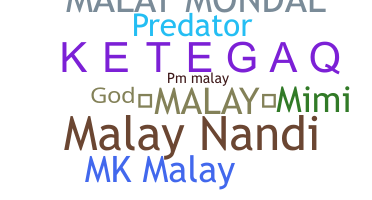 Bijnaam - Malay