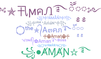 Bijnaam - Aman