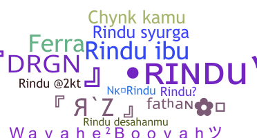 Bijnaam - Rindu
