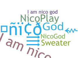 Bijnaam - NicoGOD