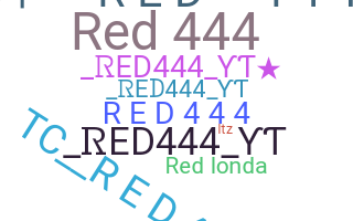 Bijnaam - RED444