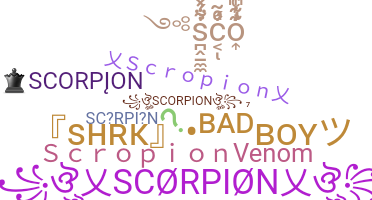 Bijnaam - Scorpion
