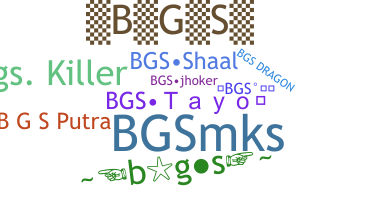 Bijnaam - BGS
