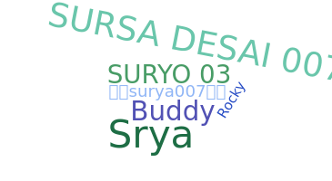 Bijnaam - Surya007