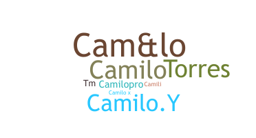 Bijnaam - CamiloX