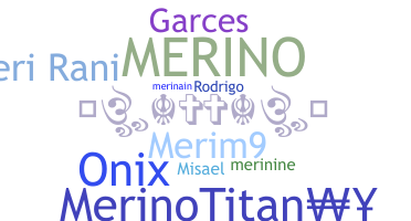 Bijnaam - Merino