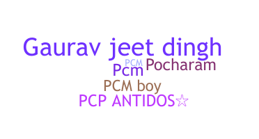 Bijnaam - pcm