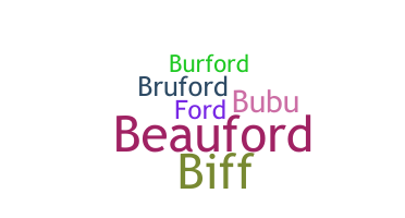 Bijnaam - Buford