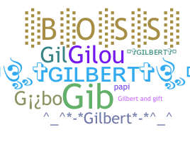 Bijnaam - Gilbert