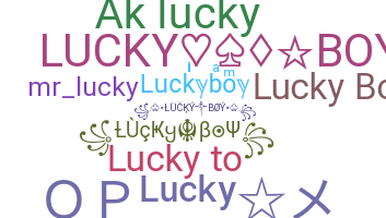 Bijnaam - Luckyboy