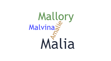 Bijnaam - Mallie