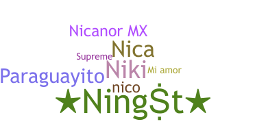 Bijnaam - Nicanor