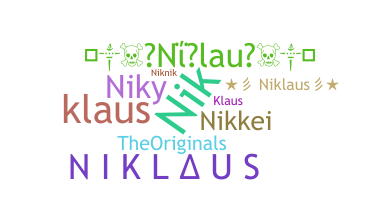 Bijnaam - Niklaus