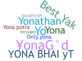 Bijnaam - Yona
