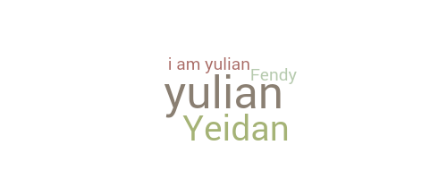 Bijnaam - Yulian