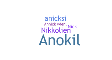 Bijnaam - Annick