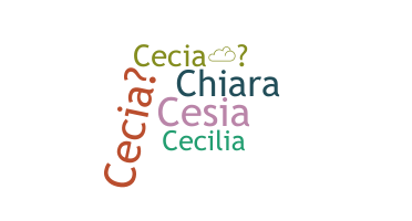 Bijnaam - Cecia