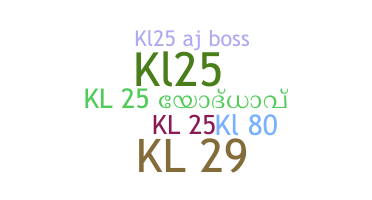 Bijnaam - KL25