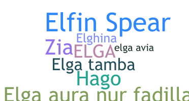 Bijnaam - Elga