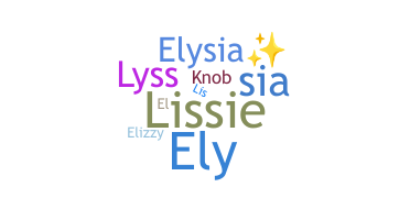 Bijnaam - Elysia
