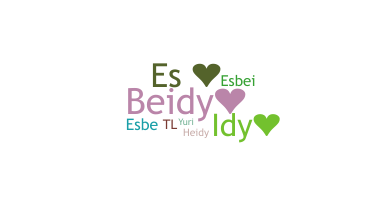 Bijnaam - Esbeidy