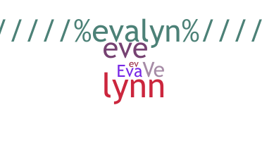Bijnaam - Evalyn