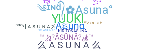 Bijnaam - Asuna
